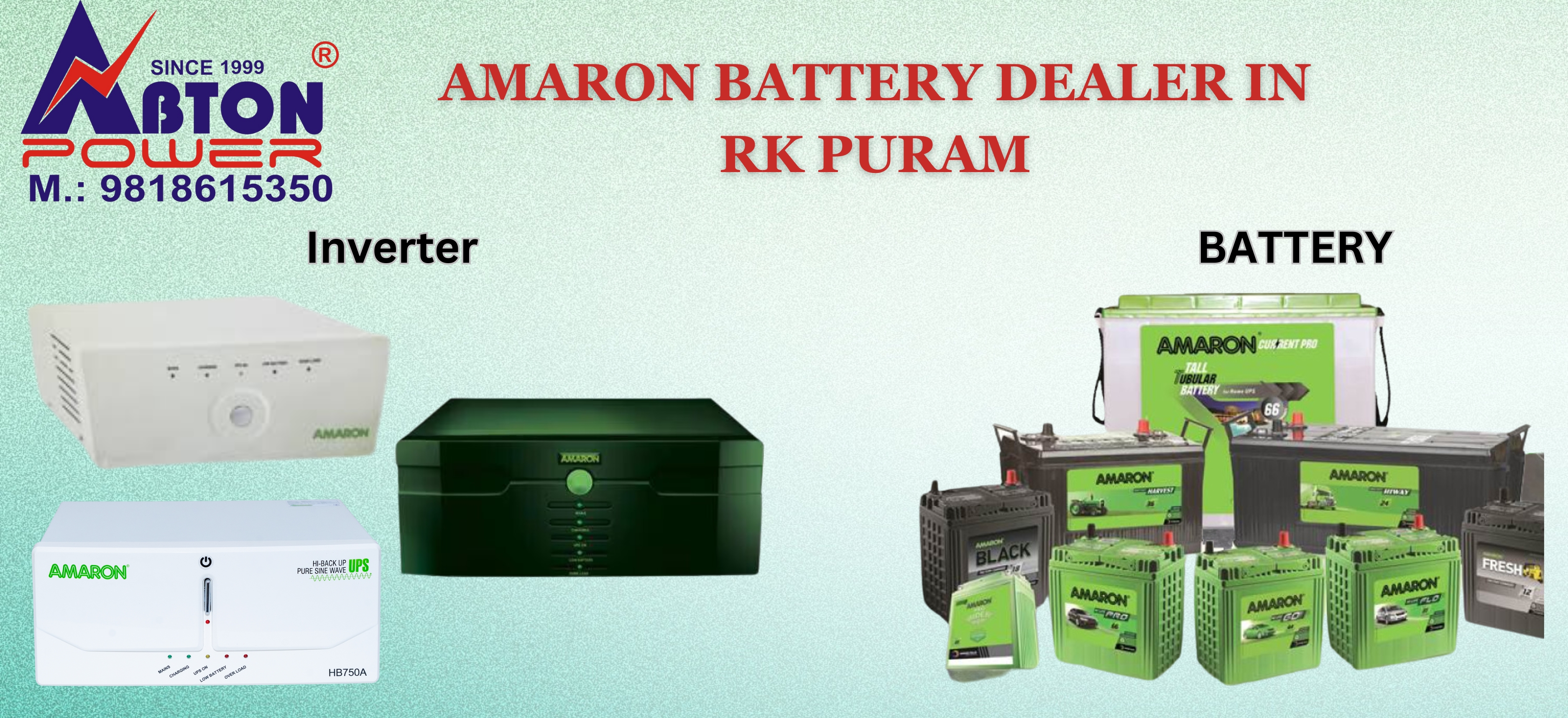Best Battery Dealer In Rk Puram